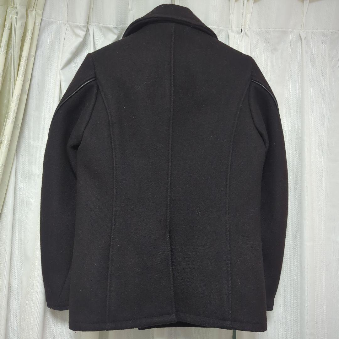 【極美品】Schott ウールピーコート 36サイズ 黒