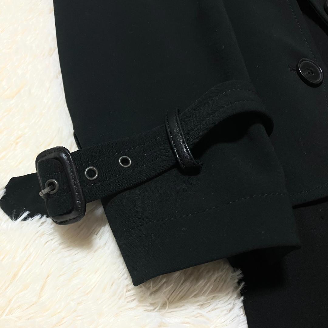 極美品✨ POLO RALPH LAUREN トレンチコート ベルテッド 黒