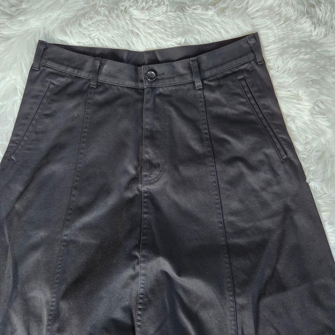 COMME des GARCONS　サルエルパンツ　ブラック　未使用級