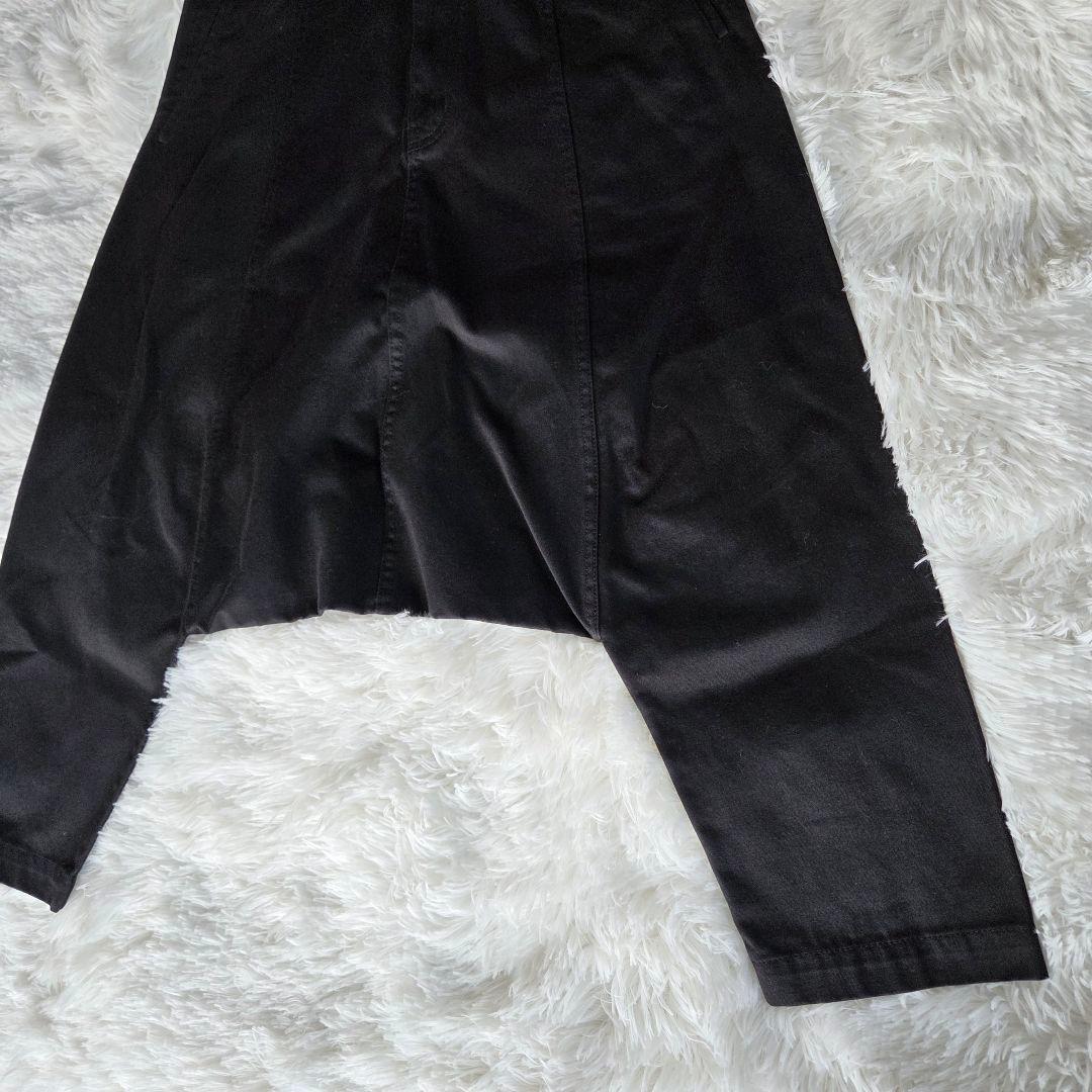 COMME des GARCONS　サルエルパンツ　ブラック　未使用級