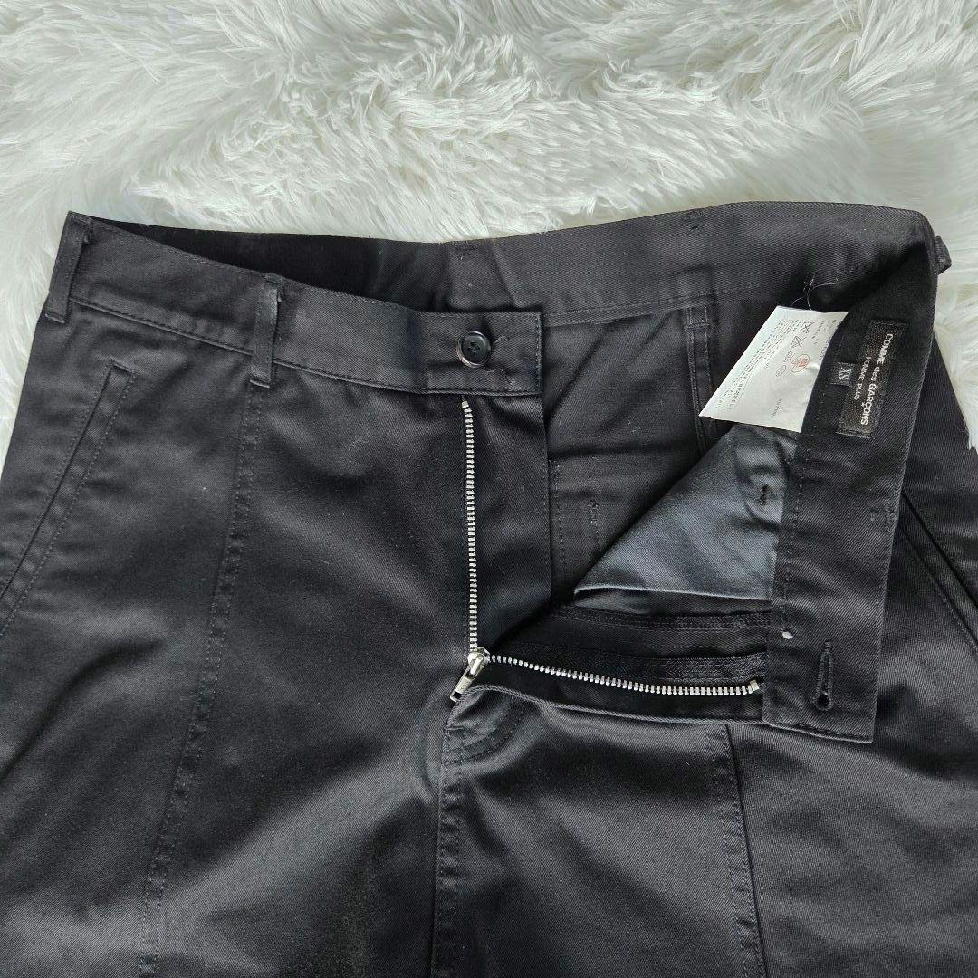COMME des GARCONS　サルエルパンツ　ブラック　未使用級