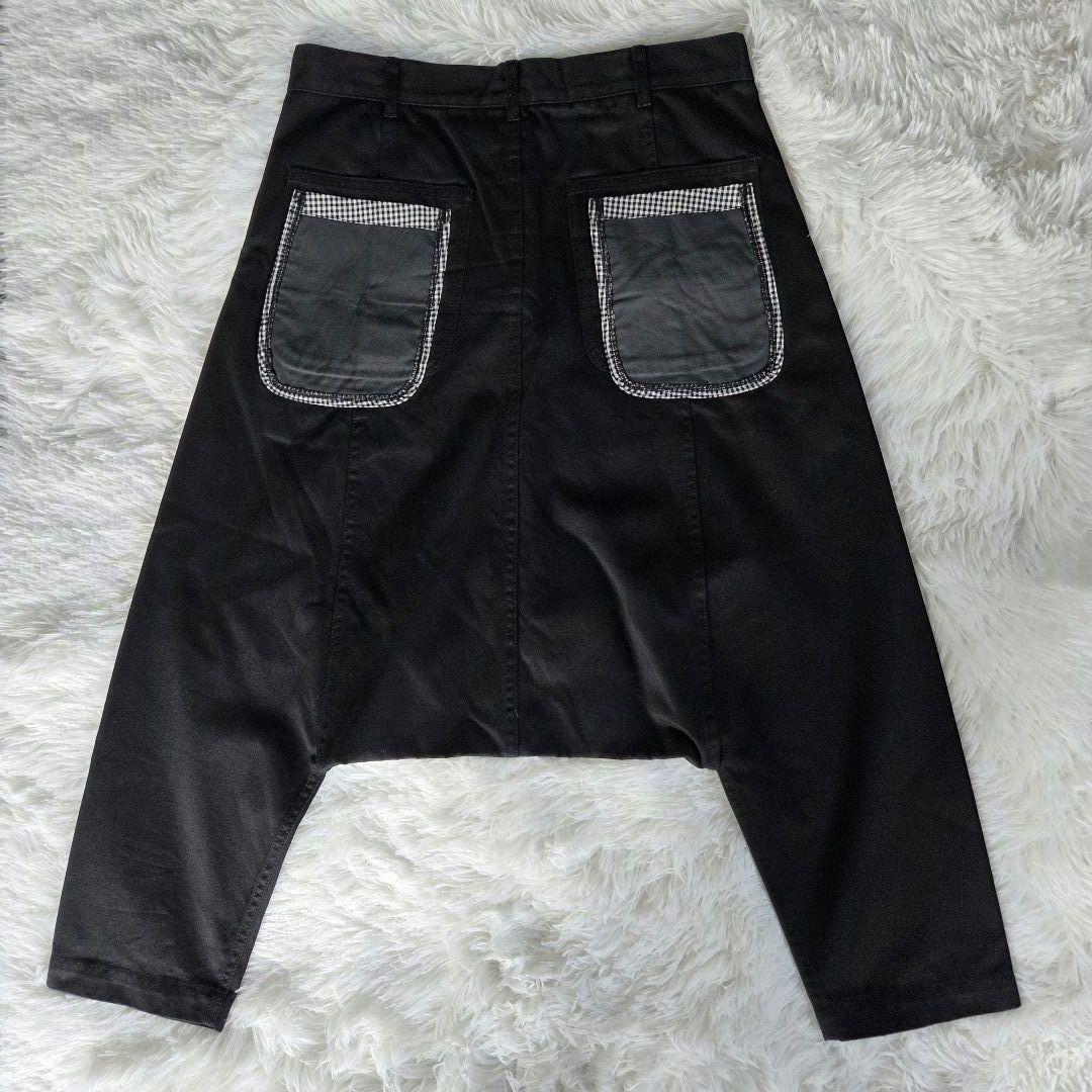COMME des GARCONS　サルエルパンツ　ブラック　未使用級