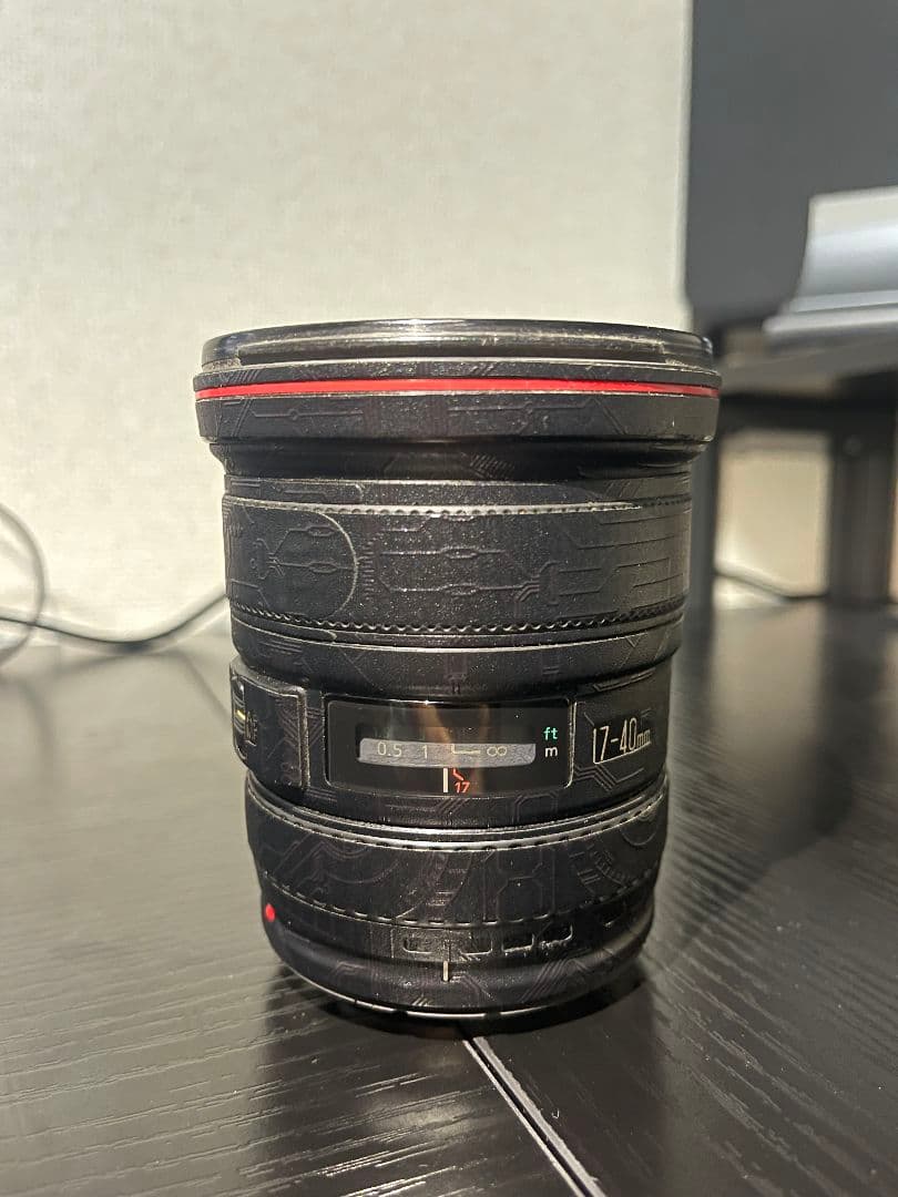 Canon キャノン EF 17-40mm F4L USM フード付き