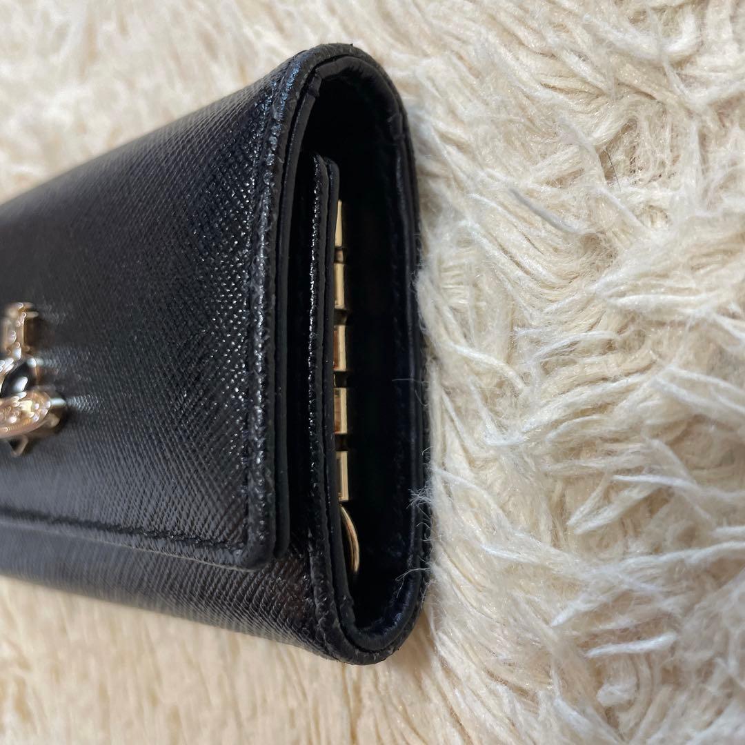 Vivienne Westwood キーケース ブラック ディアマンテ 4連