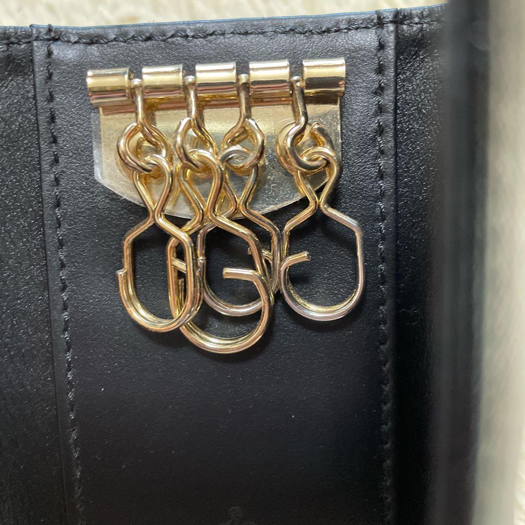 Vivienne Westwood キーケース ブラック ディアマンテ 4連