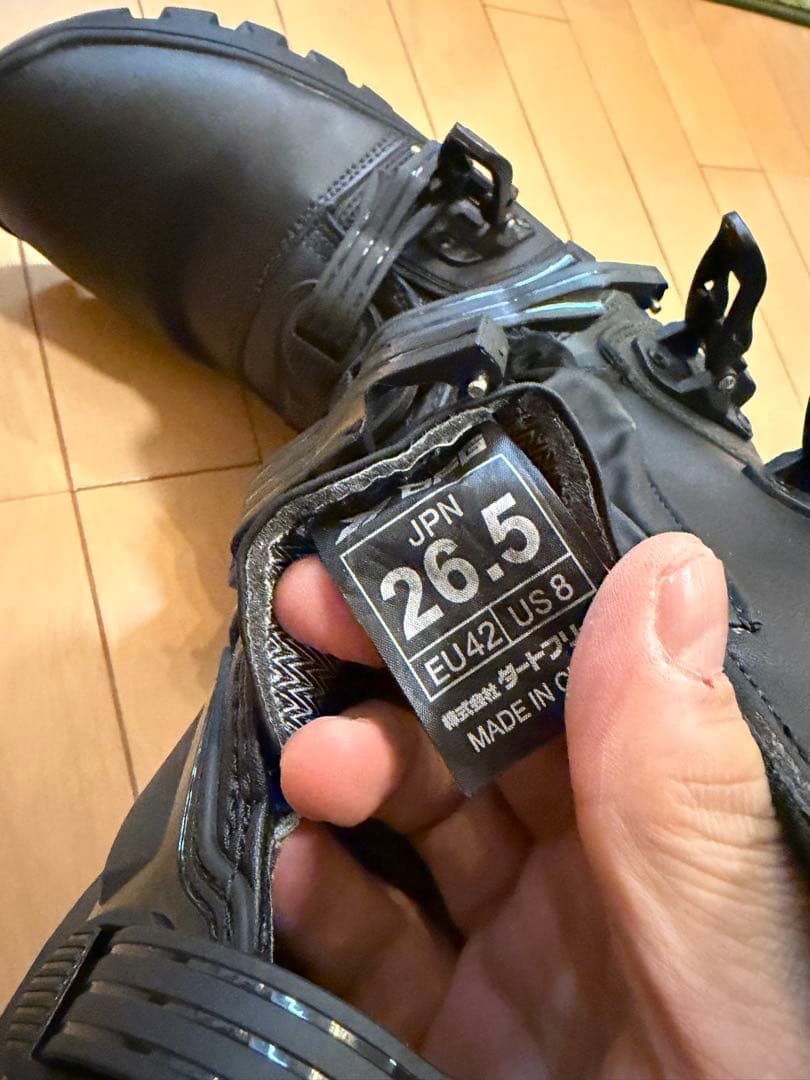 [ダートフリーク] DFG アドベンチャーWPブーツ ブラック 防水 ブーツ