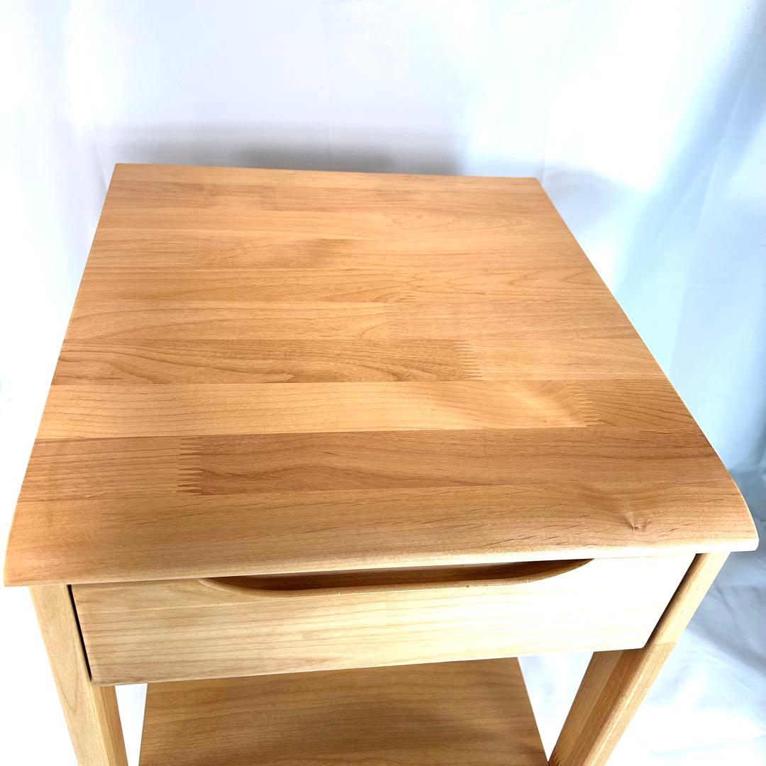 【美品】NITORI ニトリ アルナス フリーテーブル ライトブラウン