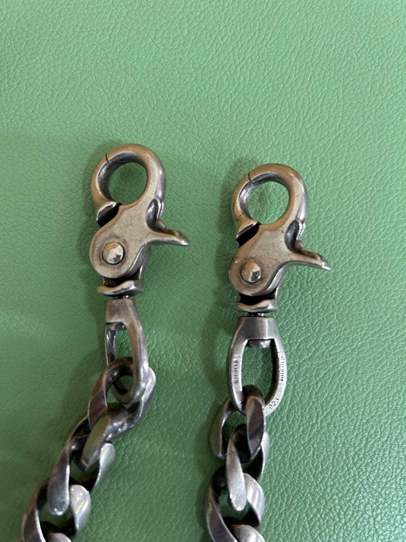 D*K様 クロムハーツ　wクリップ　クラシックショートウォレットチェーン