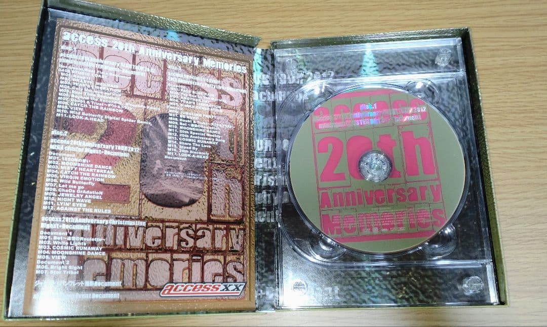 access 20th LIVE DVD 浅倉大介 貴水博之 AXS DA