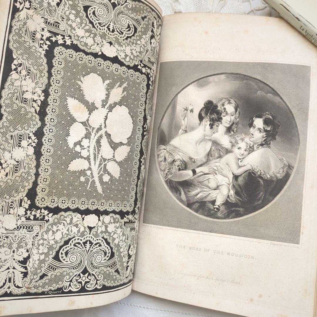 【専用】超稀少1841Godey's アンティーク洋書 絵本 ヴィクトリアン