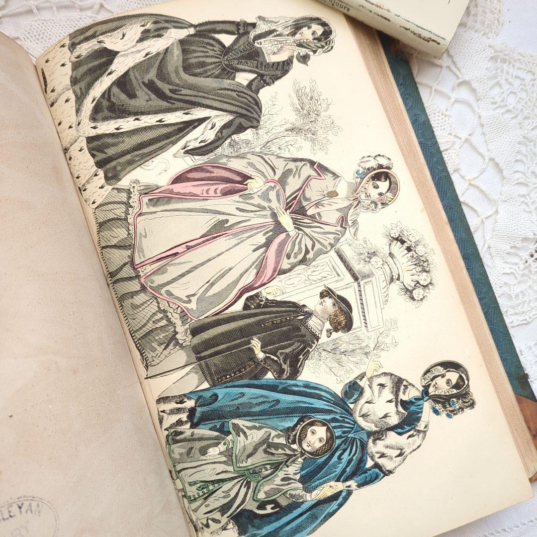 【専用】超稀少1841Godey's アンティーク洋書 絵本 ヴィクトリアン