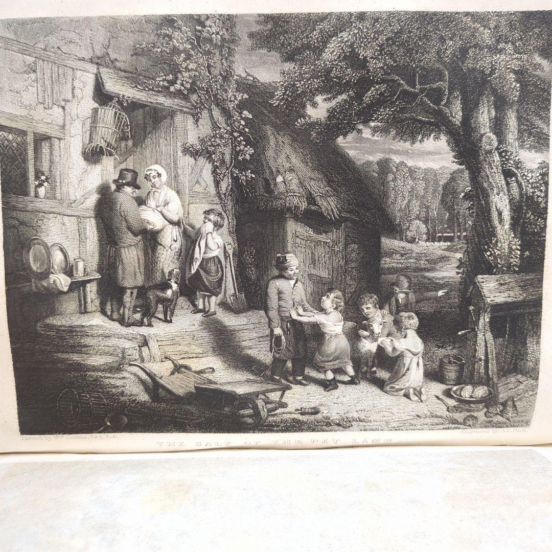 【専用】超稀少1841Godey's アンティーク洋書 絵本 ヴィクトリアン