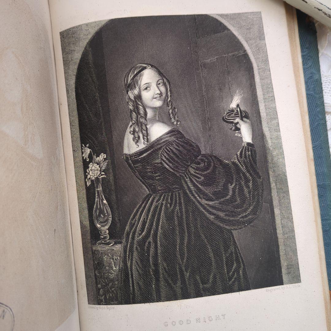 【専用】超稀少1841Godey's アンティーク洋書 絵本 ヴィクトリアン