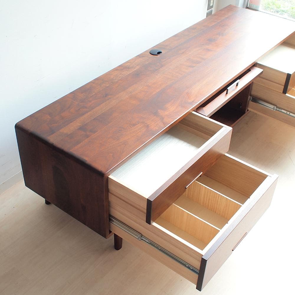 起立木工 ノルディ テレビボード 164cm TV台 北欧 ZR24075