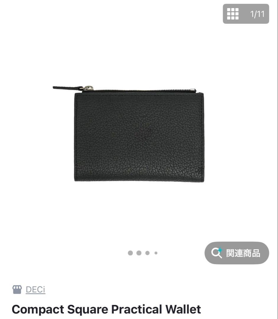 小物 DECi Compact Square Practical Wallet OVY