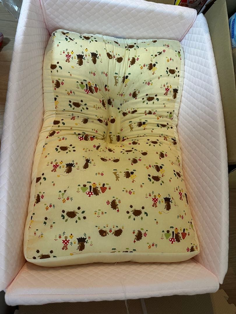 トコちゃん　青葉　ベビハグ　寝具　新生児　ピンク　ベビハグ 天使の寝床