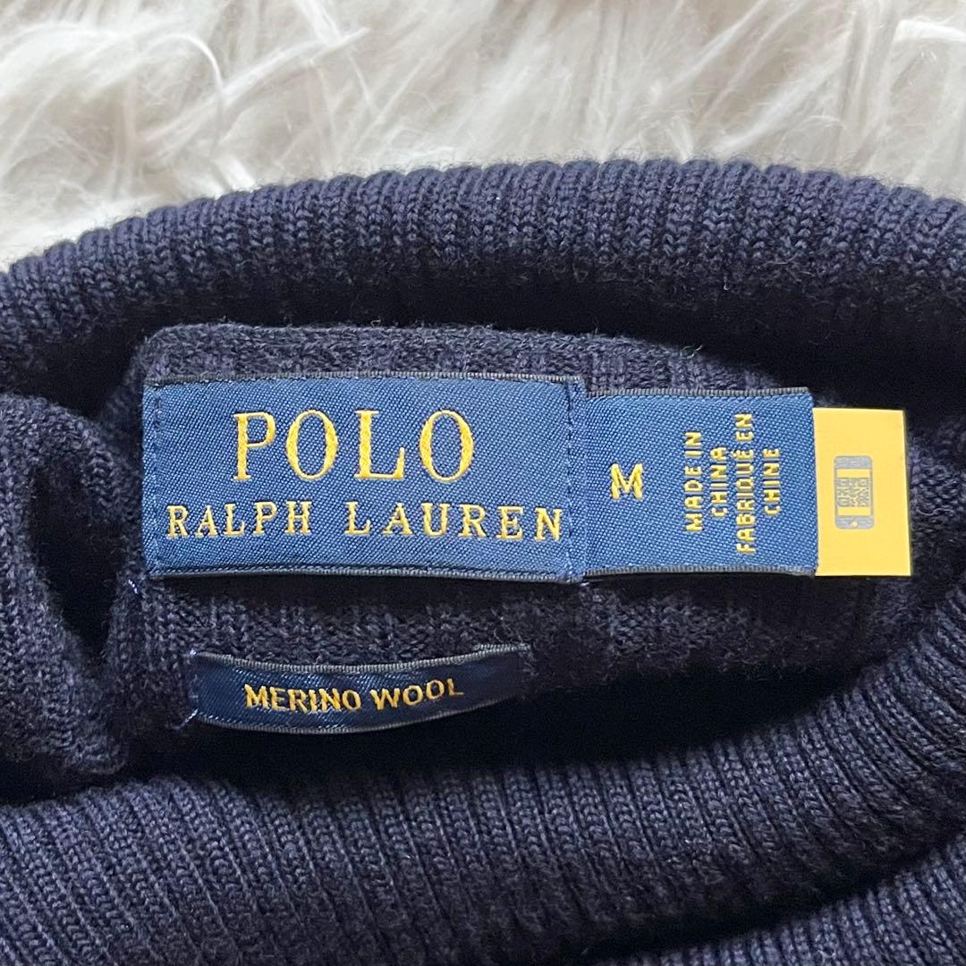 極美品✨ ポロラルフローレン メリノウール タートルネック ドレス QRコード