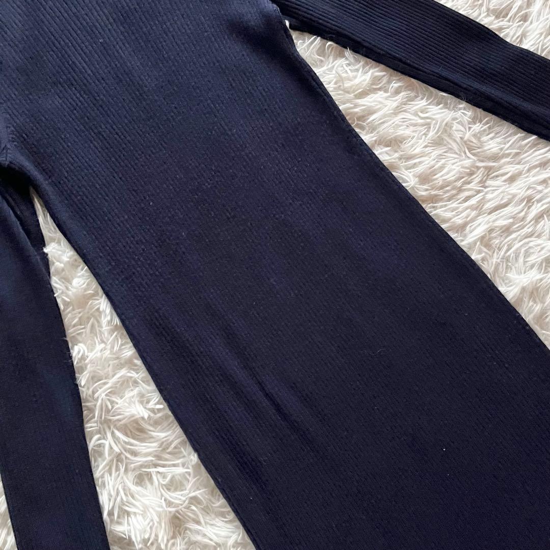 極美品✨ ポロラルフローレン メリノウール タートルネック ドレス QRコード