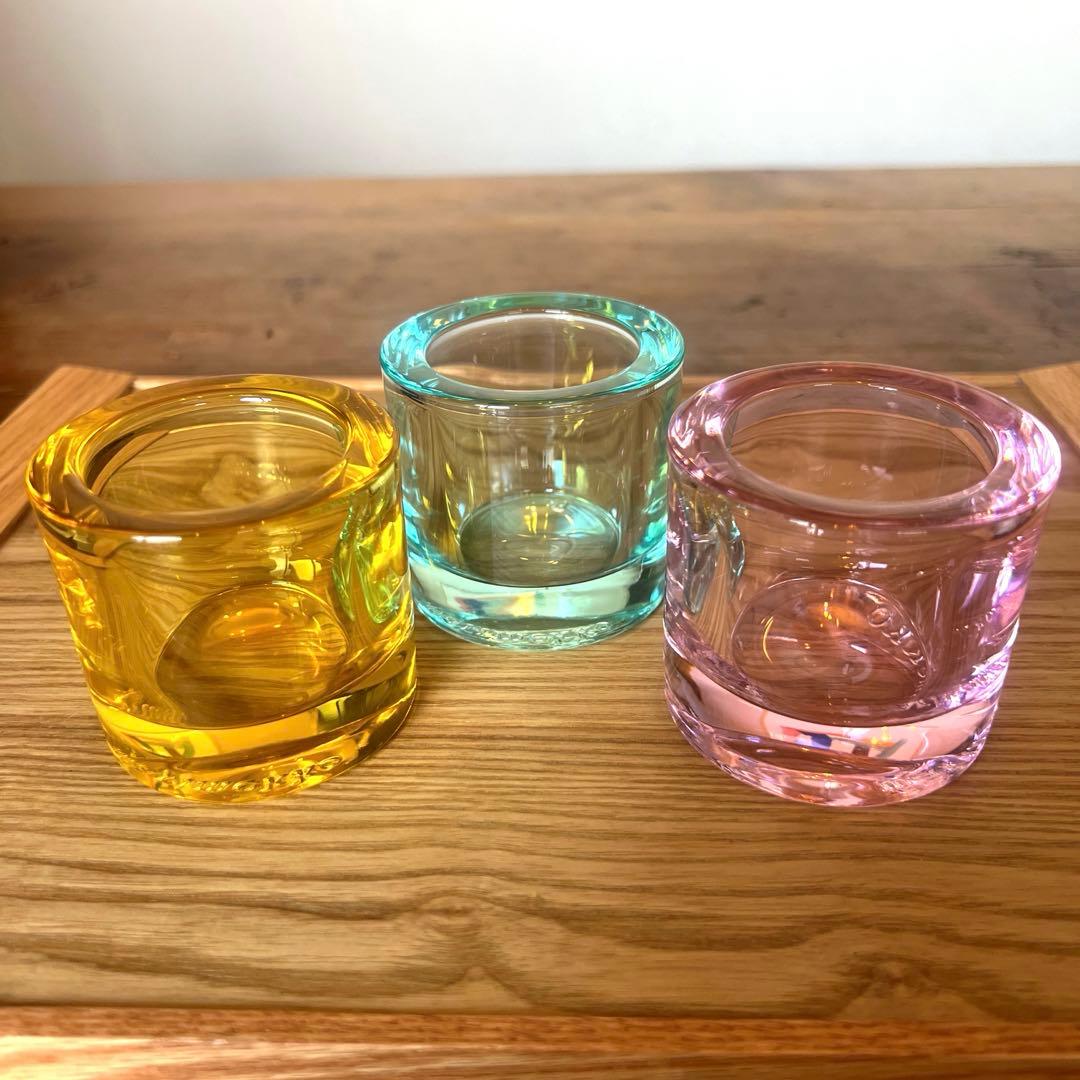  Kivi イッタラ　キビ　キャンドルホルダー 廃盤色