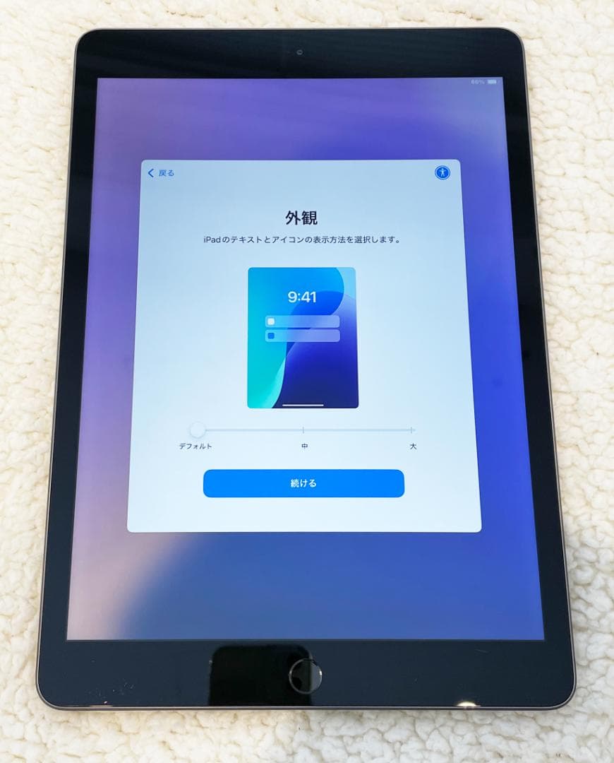 バッテリー90％ 動作品 Apple iPad 第7世代 wifi 32GB