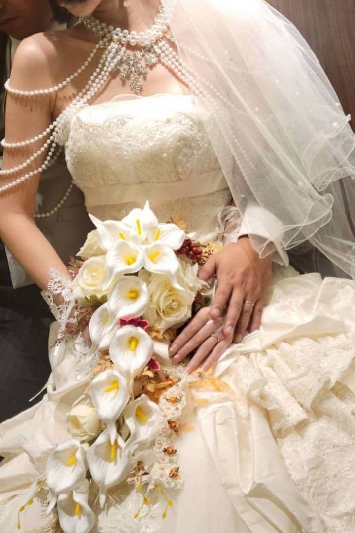 値下げ交渉OKげウェディングドレスと小物一式