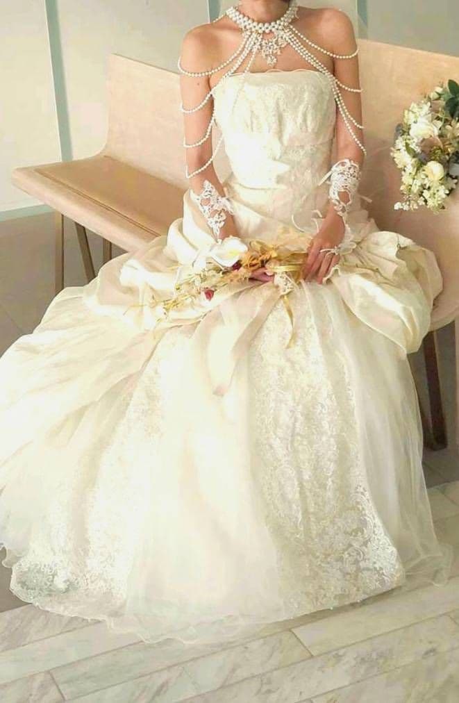 値下げ交渉OKげウェディングドレスと小物一式