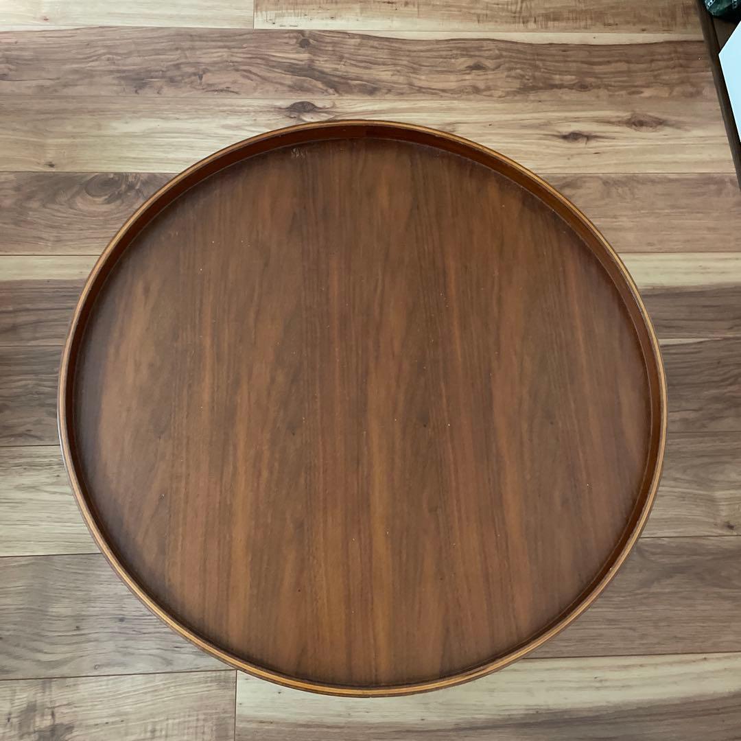 こ*は様 ACTUS アクタス 円形コーヒーテーブル 収納ボックス付き