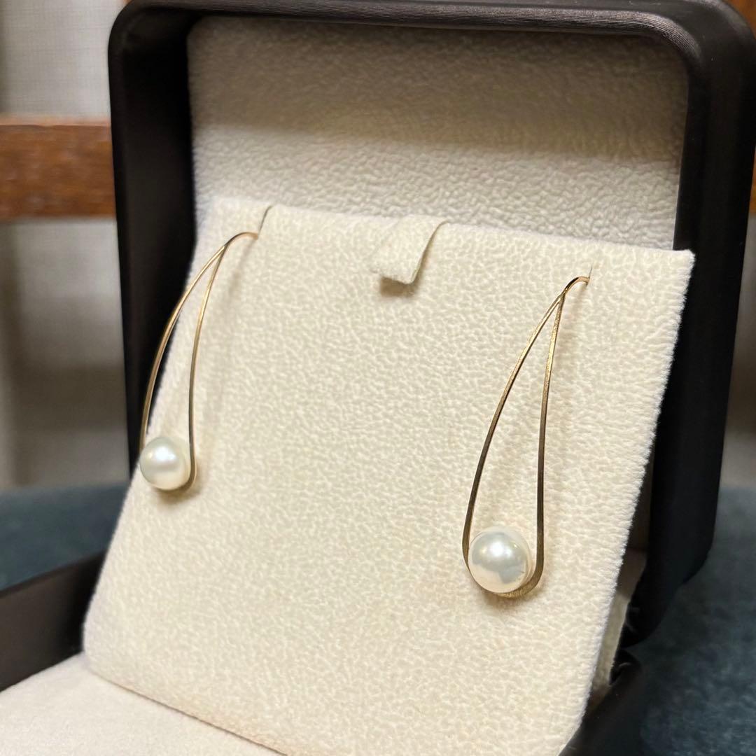 アガット agete K10パールピアス