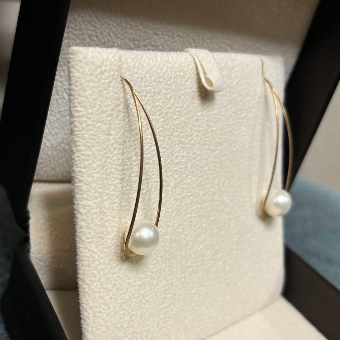 アガット agete K10パールピアス