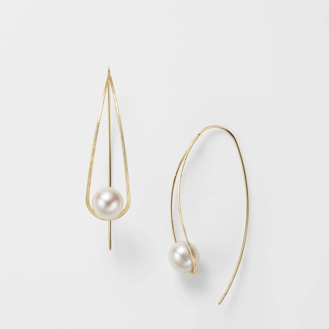 アガット agete K10パールピアス