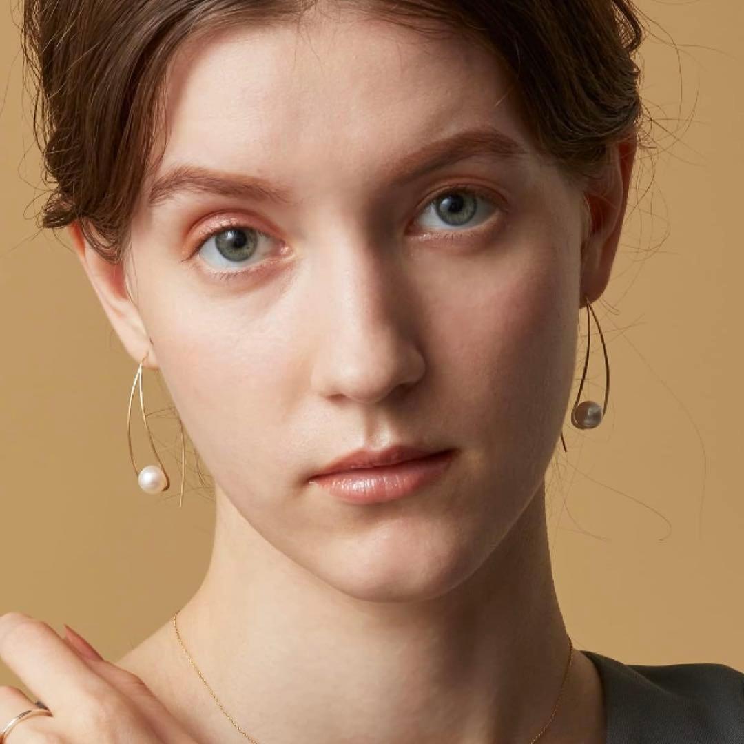 アガット agete K10パールピアス