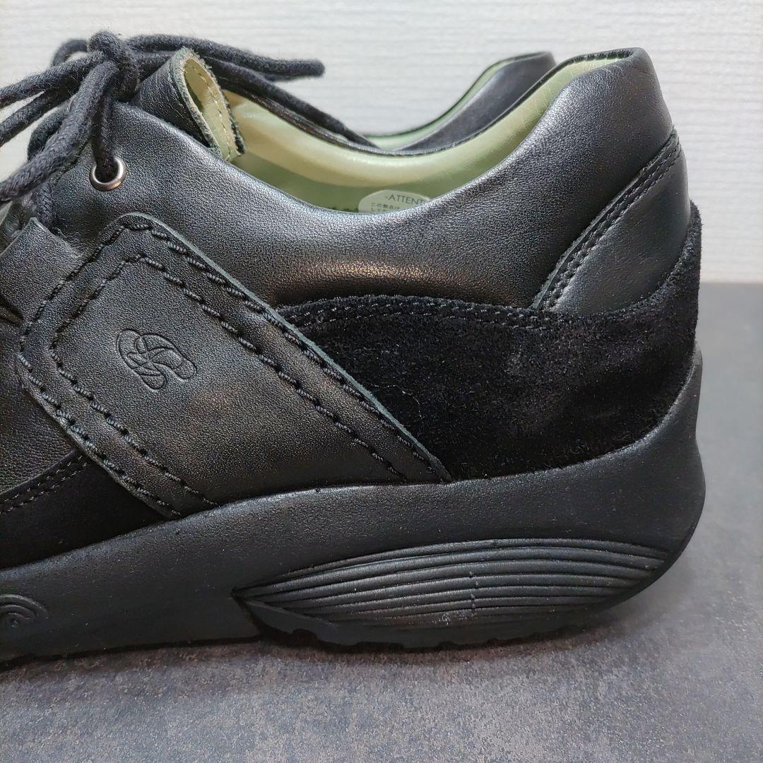 美品　本革 stretchwalker ストレッチウォーカーシューズ 24.5㎝