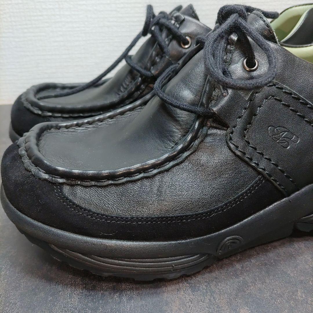 美品　本革 stretchwalker ストレッチウォーカーシューズ 24.5㎝