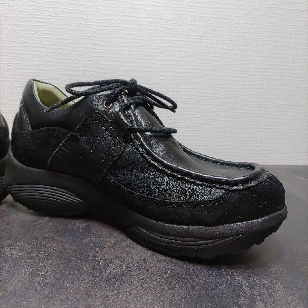 美品　本革 stretchwalker ストレッチウォーカーシューズ 24.5㎝