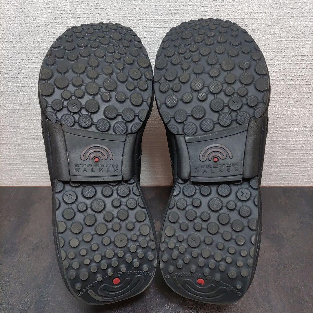 美品　本革 stretchwalker ストレッチウォーカーシューズ 24.5㎝