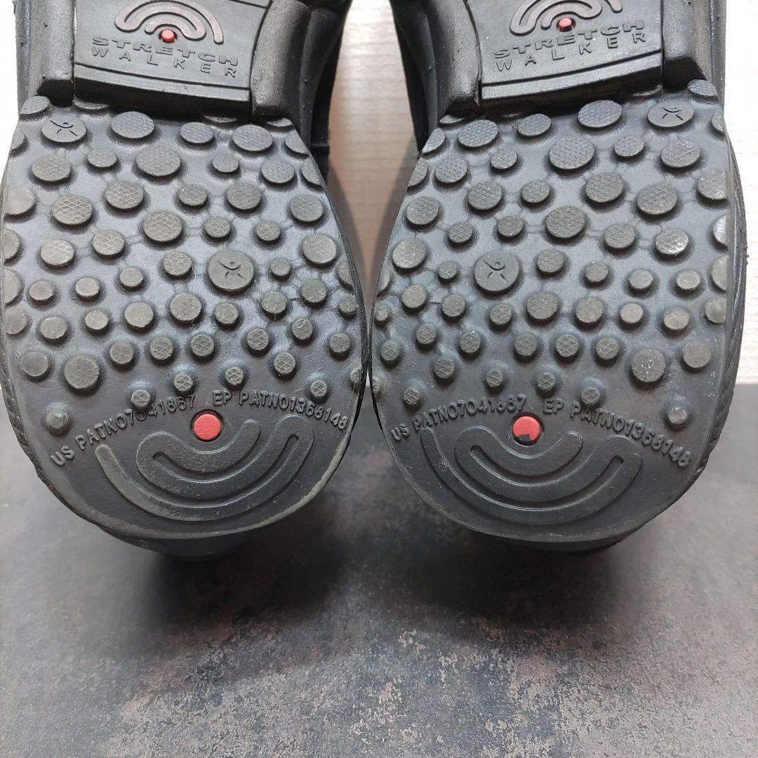 美品　本革 stretchwalker ストレッチウォーカーシューズ 24.5㎝