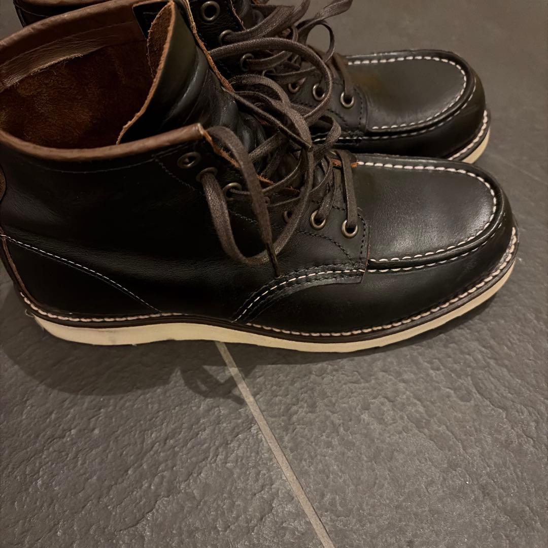 レッドウイング　redwing 8849 6インチモック　ブラック　8/26cm