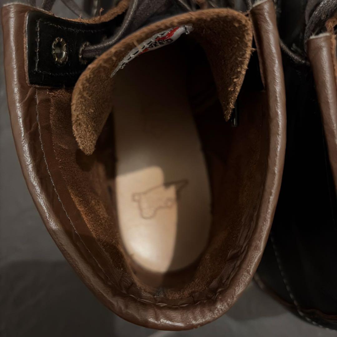 レッドウイング　redwing 8849 6インチモック　ブラック　8/26cm