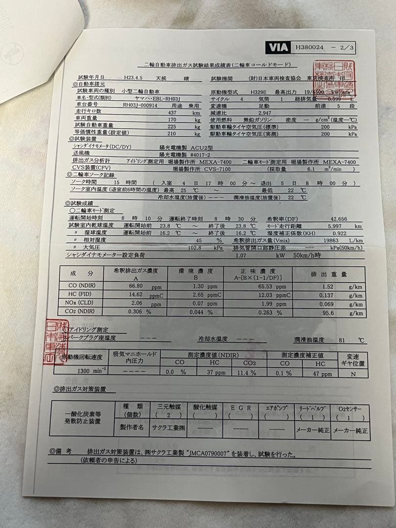SR400デイトナFI専用マフラー