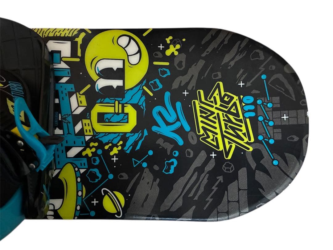 K2 MINI TURBO 110cm キッズ スノーボード　ビンディング