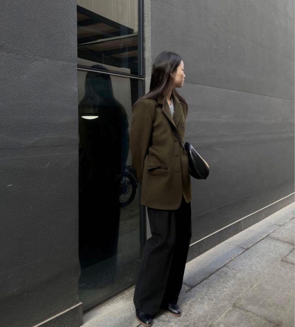 今週までohotoro Hanging 2 Way Jacket チャコール