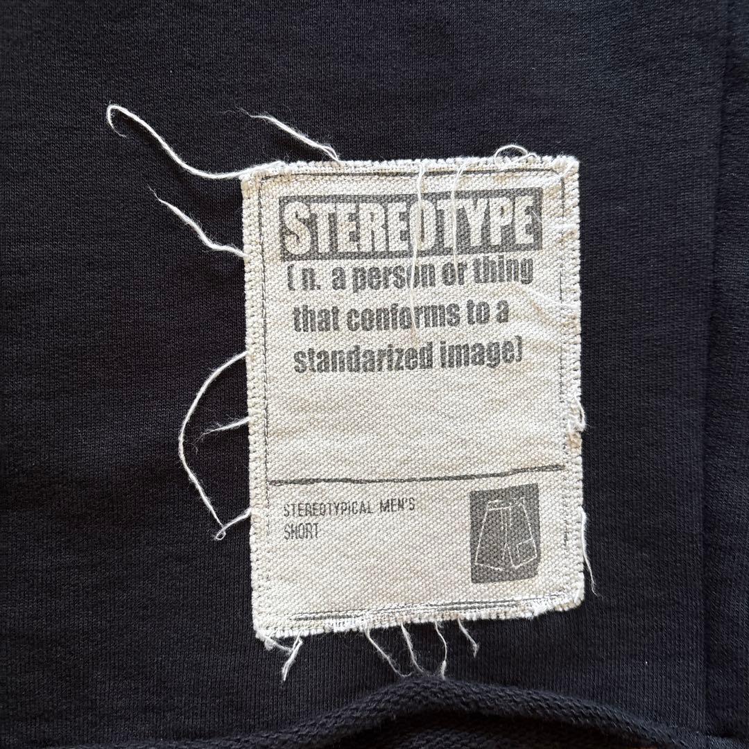 MaisonMargiela STEREOTYPE スウェットショートパンツ 黒