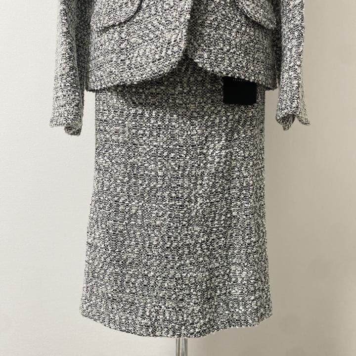 新品タグ付き❤︎訳あり品　J&R ツイードスカートスーツ　F 日本製