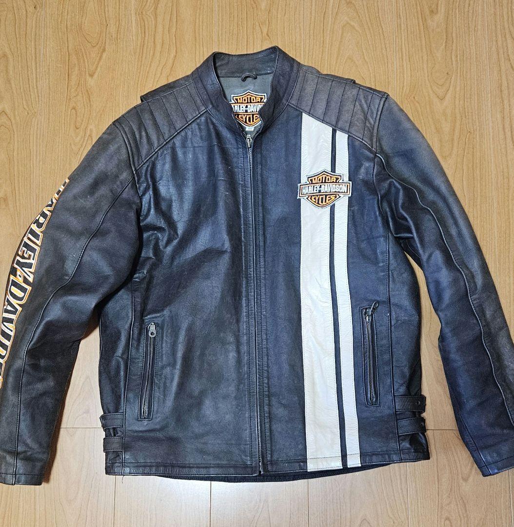 ス*ー様 HARLEY-DAVIDSON 本革ジャケット Mサイズ