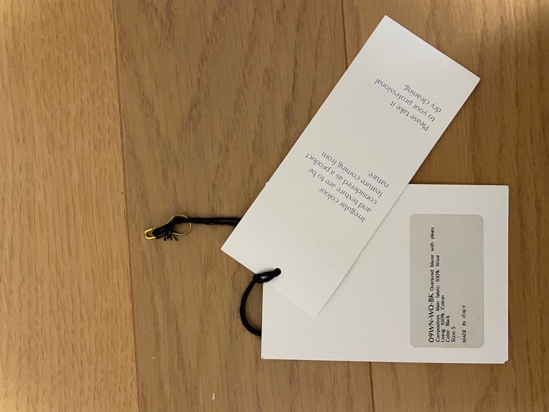 N*C様 Cristaseya Oversized Blazer 24AW