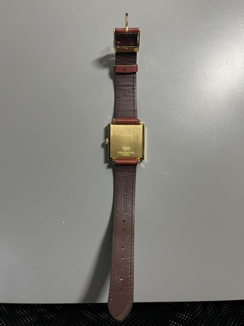 Vague Watch Co ヴォーグウォッチ Carre カレ ホワイト文字盤