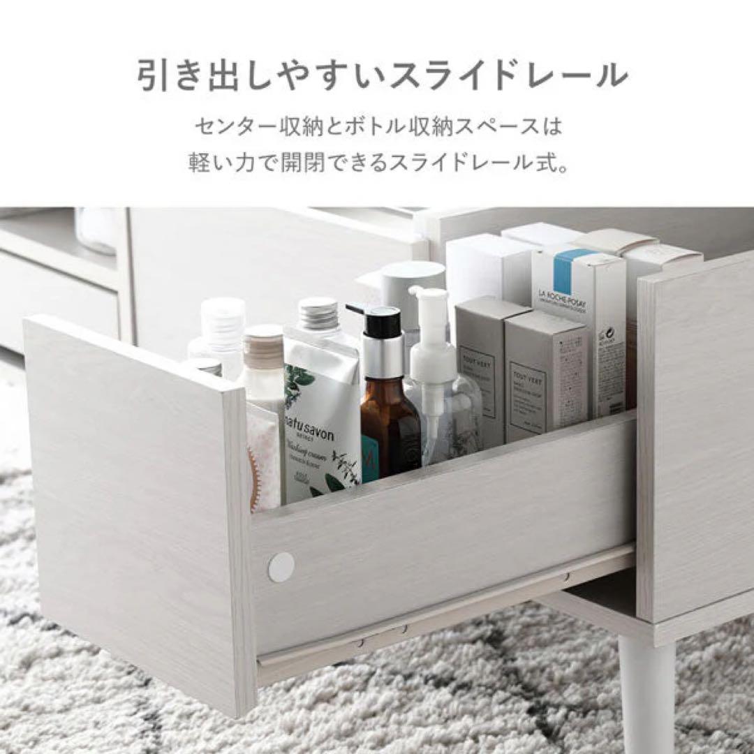 ドレッサー付きテーブル★収納力も抜群