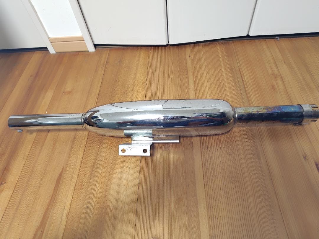 POSH　SR400（～08）用トライアンフタイプ/キャプトンタイプマフラー