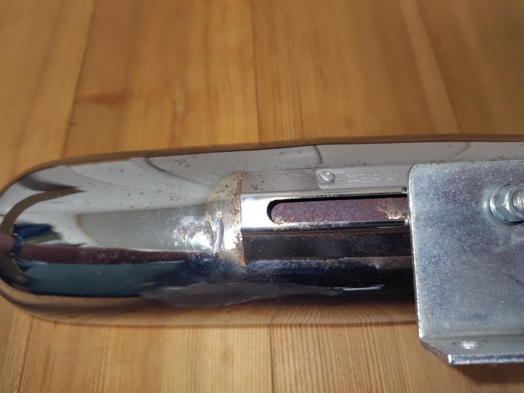 POSH　SR400（～08）用トライアンフタイプ/キャプトンタイプマフラー