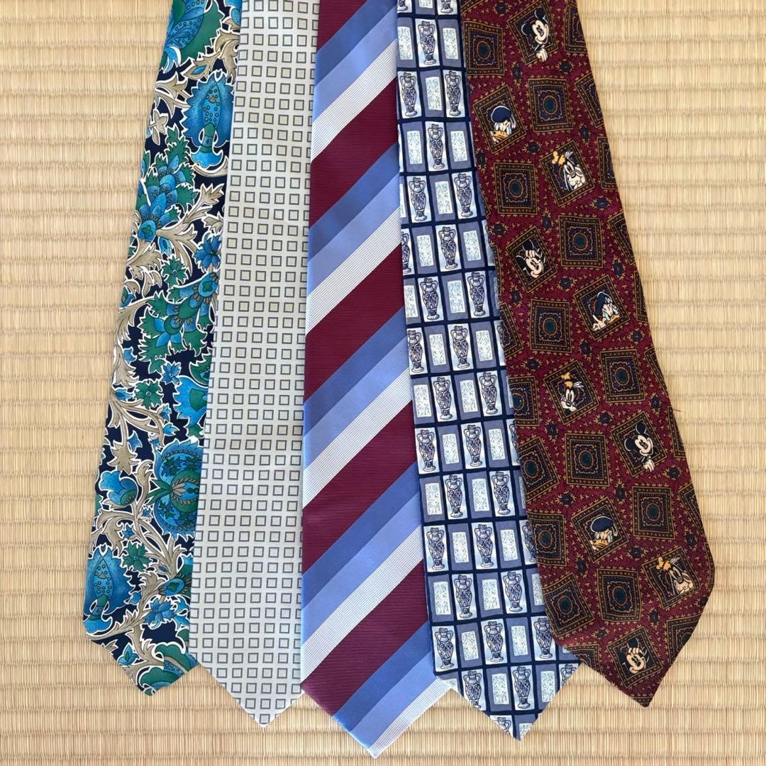 ハイブランドネクタイ 50本セット 全てシルク エルメス GUCCI まとめ売り